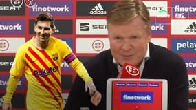 Barça : "Nous faisons le maximum pour garder Messi" confirme Koeman