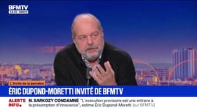 Présomption d'innocence: "La jurisprudence m'a donné raison", lance Éric Dupond-Moretti