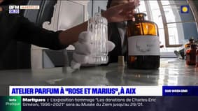 Passions Provence du samedi 14 janvier 2023 - Atelier parfum à "Rose et Marius", à Aix 