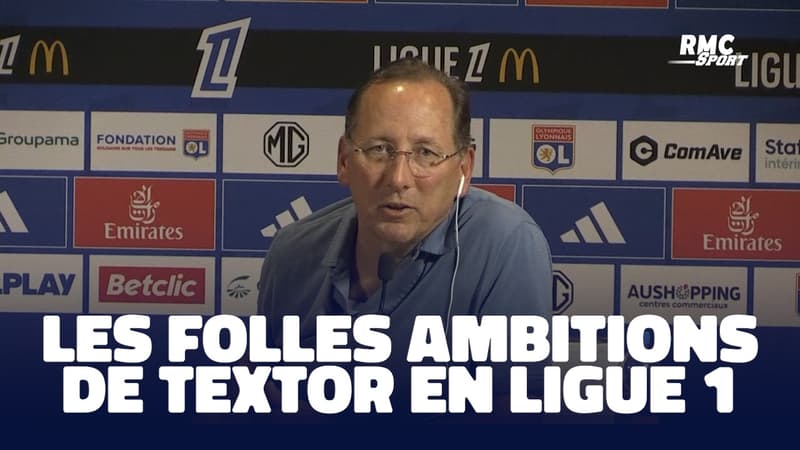 OL : "C'est un échec si nous ne gagnons pas le championnat", assure Textor