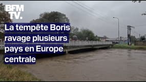 Roumanie, République Tchèque, Slovaquie, Pologne, Autriche..  La tempête Boris ravage plusieurs pays d'Europe centrale et provoque des dégâts considérables 