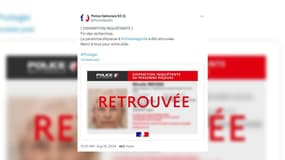La septuagénaire, disparue depuis le 11 août à La Garde (Var), a été retrouvée. 