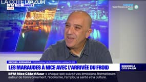 Alpes-Maritimes: Michel Adragna, fondateur de l'association solidarité 06, assure que le profil des bénéficiaires a changé depuis la crise sanitaire