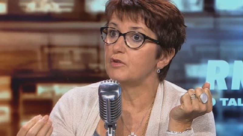 Christiane Lambert, vice-présidente de la FNSEA, ce jeudi dans Bourdin Direct.