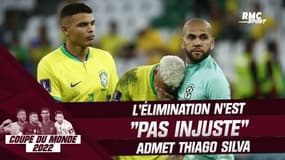 Croatie (Q) 1-1 Brésil (4-2 tab) : Une élimination "pas injuste" reconnait Thiago Silva