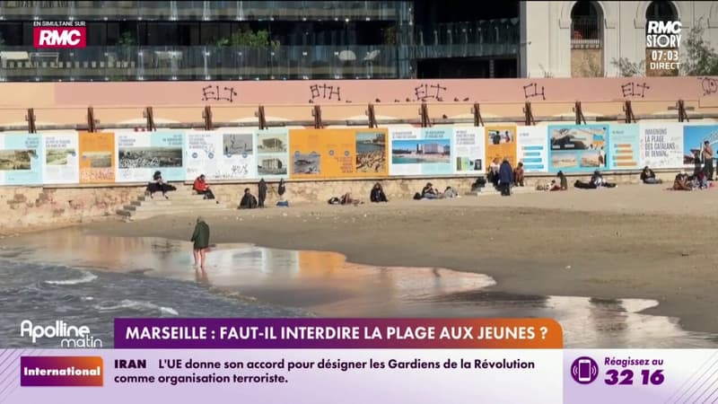 Marseille : Faut-il interdire la plage aux jeunes ?
