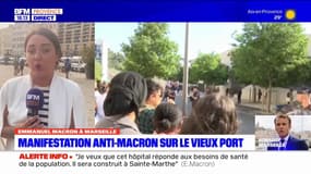 Marseille: un appel à manifester sur le Vieux-Port lors du discours d'Emmanuel Macron