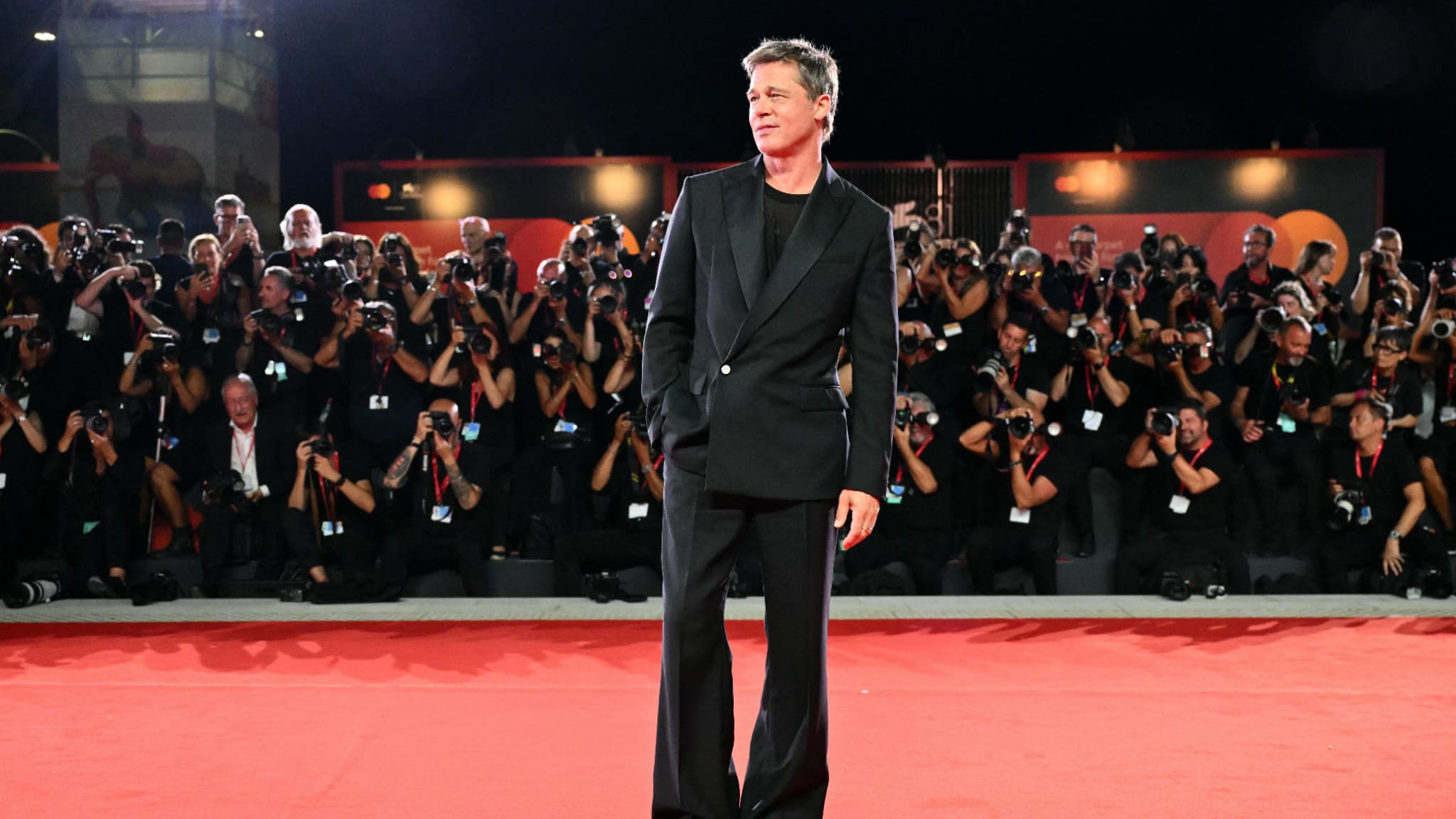 Brad Pitt à la Mostra de Venise 2024