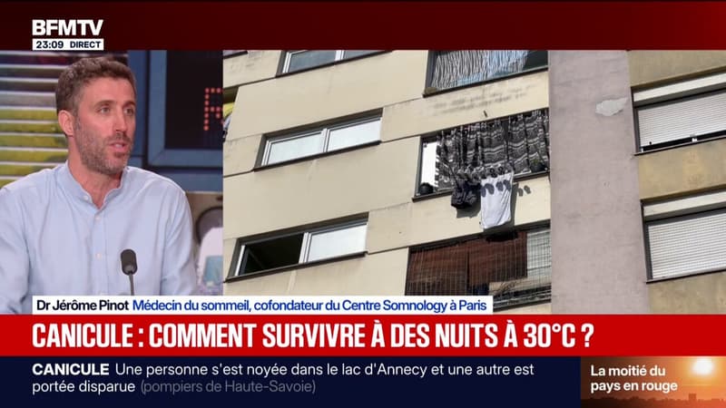 Canicule: les astuces du Dr Jérôme Pinot, médecin du sommeil, pour passer une meilleure nuit malgré les fortes chaleurs