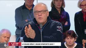 #GrandDebat "On me demande d'avoir une vision à long terme mais, si 18 mois après tout on change toutes les lois , comment je gère mon entreprise ?" Johnny Blanc #GGRMC 