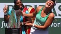 Serena Williams garde le sourire malgré sa défaite face à Victoria Azarenka