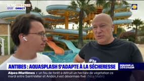 Antibes: les parcs aquatiques face au manque d'eau