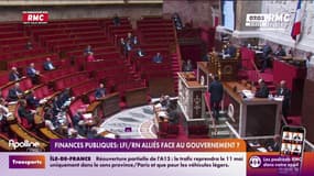 Finances publiques : LFI / RN alliés face au gouvernement ?