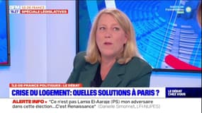 Paris: Danielle Simonnet (Nupes) demande un "encadrement des loyers à la baisse"