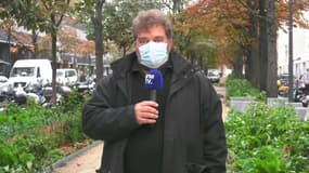 Le neveu de Sophie Pétronin, Lionel Gravouillac, sur BFMTV vendredi 9 octobre.