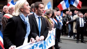 Marine Le Pen et Florian Philippot
