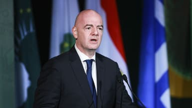 Gianni Infantino, président de la Fifa
