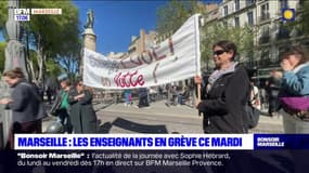 Marseille: les enseignants en grève ce mardi, 500 personnes rassemblées selon les syndicats
