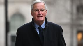 Michel Barnier à Londres le 29 janvier 2023