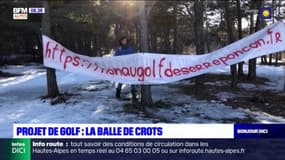 Projet de golf : la balle de crots