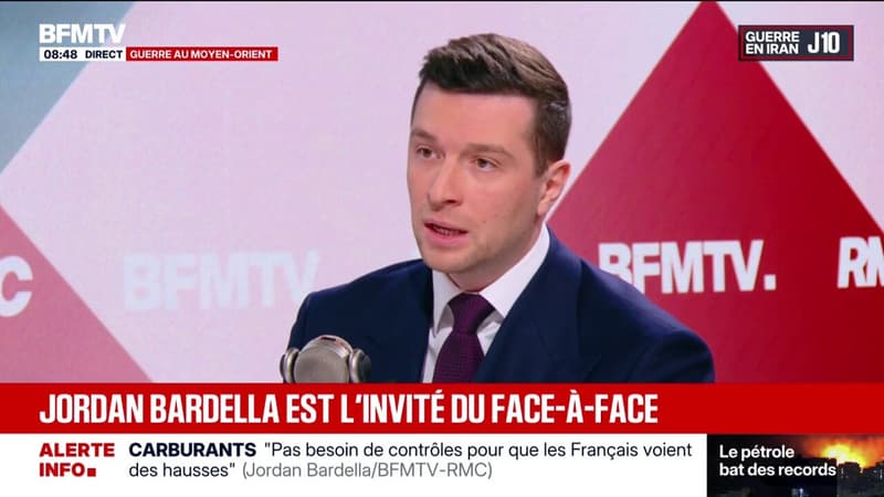 Municipales 2026: Jordan Bardella assure que le RN "met à la porte" les candidats qui ne "correspondent" pas aux valeurs du parti