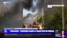 Tensions à Toulouse après la mort de Nahel: "Beaucoup de jeunes veulent en découdre avec les policiers", selon Didier Martinez (secrétaire régional Unité SGP-Police) 