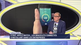 Anthony Morel: Fitbit, Apple Wathc, les bracelets connectés s'installent dans les entreprises - 11/02