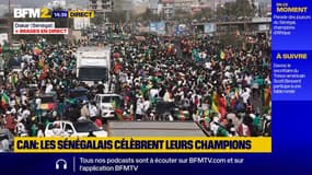 CAN : les Sénégalais célèbrent leurs champions à Dakar 