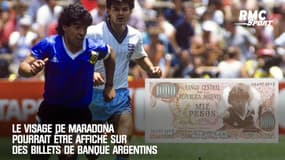 Le visage de Maradona pourrait être affiché sur des billets de banque argentins