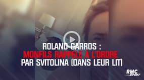 Roland-Garros : Monfils rappelé à l’ordre par Svitolina (dans leur lit)