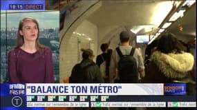Balance ton métro: "On attend d'avoir des agents formés sur le harcèlement sexuel" explique Anaïs Leleux, de l'association "Nous Toutes"