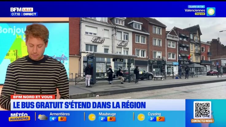 BFM Nord et vous: la gratuité des bus s'étend dans la région