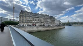 L'Île Saint-Louis à Paris. 