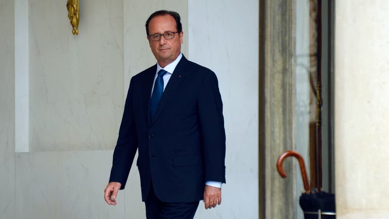 François Hollande, en août dernier, à l'Elysée.