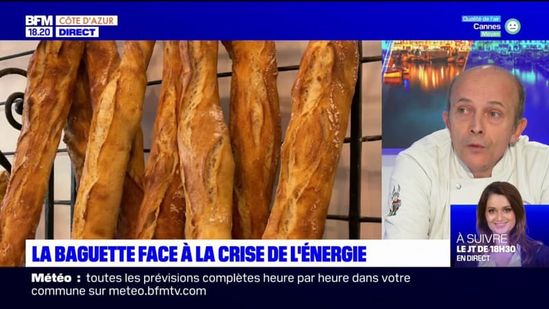 Nice: la baguette face à la crise de l'énergie