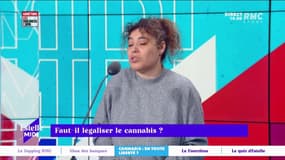 Faut-il légaliser le cannabis ? "Pour moi il faudrait expérimenter, mais avec des campagnes de prévention." estime Fatima Benomar.