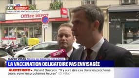 Olivier Véran: "L'obligation vaccinale n'est pas le choix que la France a fait"