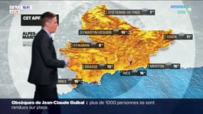 Météo Côte d'Azur: des nuages et des précipitations au programme ce samedi