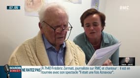 L'hommage en musique à Aznavour dans une maison de retraite à Paris
