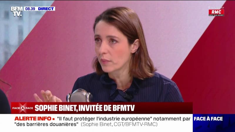 Sophie Binet (CGT): 