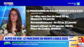 Alpes du Sud: le parcours de l'édition 2025 du rallye Monte-Carlo