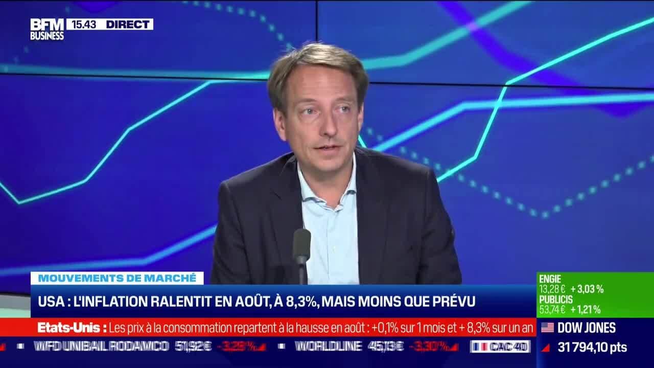 Aymeric Diday (Pergam) : L'inflation Ralentit En Août Aux USA, à 8,3% ...