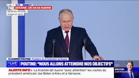 "Nous étions prêts à un dialogue constructif avec l'Occident", déclare Vladimir Poutine