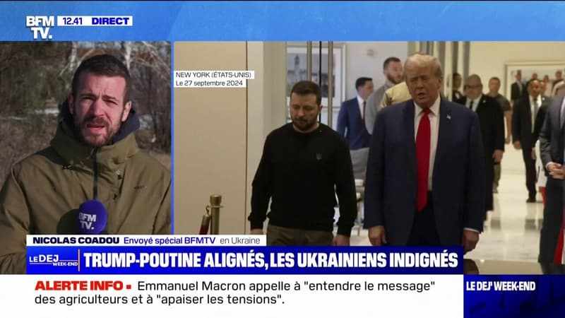 Guerre en Ukraine: les Ukrainiens réagissent aux propos de Donald Trump, qui a affirmé que le pays n'avait 