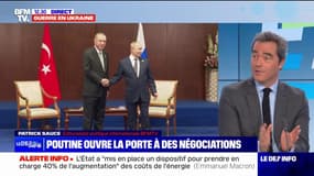 Poutine se dit prêt à dialoguer avec l'Ukraine à condition qu'elle accepte "les nouvelles réalités territoriales"