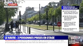 Le Havre: trois personnes restent prises en otage