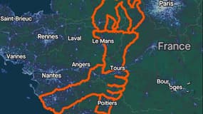 Anaïs Gravelais et Clément Gabarret ont réalisé 2.416 kilomètres en huit jours pour dessiner la flamme olympique. Invités de BFM Normandie, ils évoquent ensemble leur prouesse et les dessous de cette dernière.