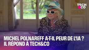 Michel Polnareff a-t-il peur de l'IA? Il répond à Tech&Co