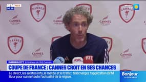 AS Cannes : "On est simplement concentrés sur ce qu'on à faire" avant la demi-finale de la Coupe