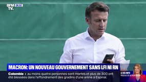 Pour Emmanuel Macron, LFI et le RN "ne s'inscrivent pas comme des partis de gouvernement"